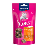 Vitakraft Cat Yums kip en kattengras 40 gr