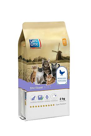 CaroCroc kattenvoer Sterilised 2 kg