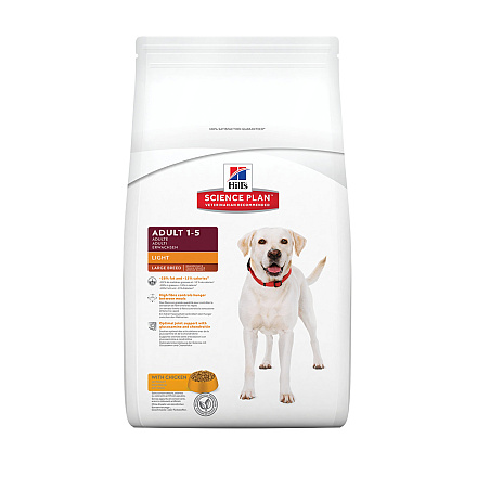 Hill's Science Plan Adult Light Large Breed kip <br>12 kg